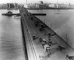 Mass. Ave. Crosses the Charles River