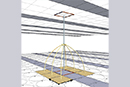 Artist’s impression of the machine learning architecture that explicitly encodes gauge symmetry for a 2D lattice field theory.