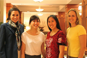 NSE women's crew with Claire Martin-Doyle